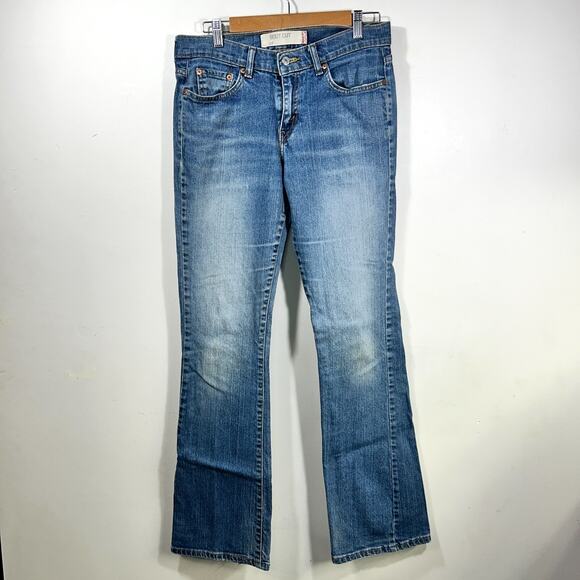 Levis 515 Bootcut Medium Wash Mid Rise Flare Classic Bootcut Jeans Size 32 x 33 - Picture 1 of 8